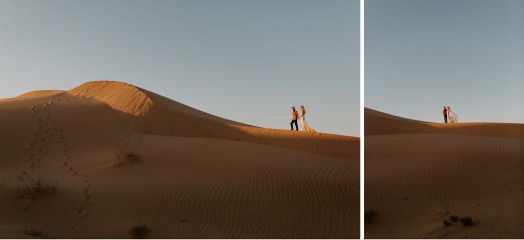 Imperial sand dunes elopement